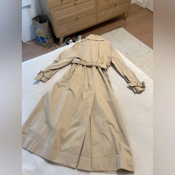 Classic Tan Trench Coat Mango Women’s XS - Picture 5 of 9